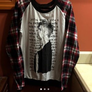 Justin Bieber long sleeve shirt
